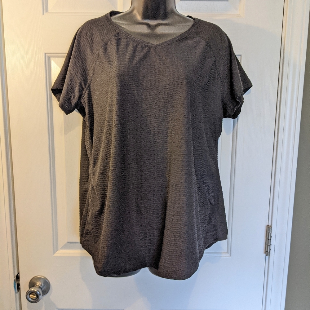Black workout Tee
